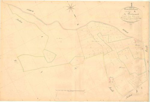 Varambon - 3 P 9297 - 3 P 9297 -  Feuille 4  (1844)