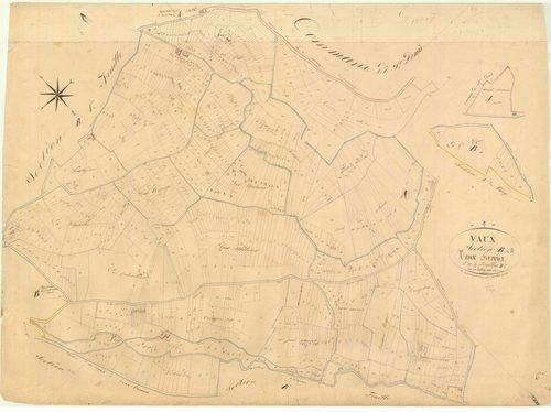 Vaux-en-Bugey - 3 P 9317 - 3 P 9317 -  Feuille 2  (1826)