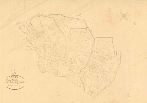 Vaux-en-Bugey - 3 P 9322 - 3 P 9322 -  Feuille 3  (1826)