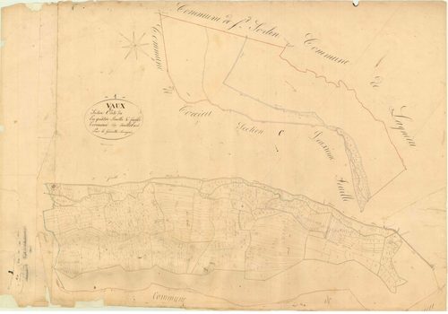 Vaux-en-Bugey - 3 P 9323 - 3 P 9323 -  Feuille 4  (1826)