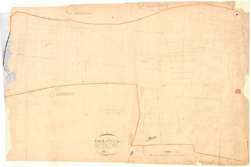 Vaux-en-Bugey - 3 P 9313 - 3 P 9313 -  Feuille 1  (1826)