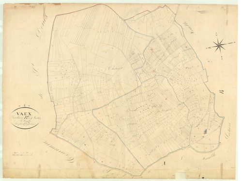 Vaux-en-Bugey - 3 P 9316 - 3 P 9316 -  Feuille 1  (1826)