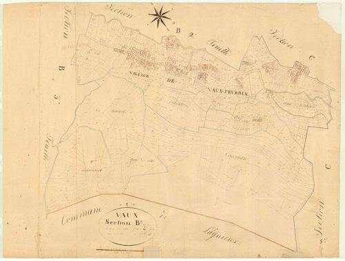 Vaux-en-Bugey - 3 P 9319 - 3 P 9319 -  Feuille 4  (1826)