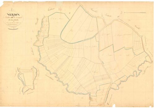 Verjon - 3 P 9334 - 3 P 9334 -  Feuille 1  (1836)