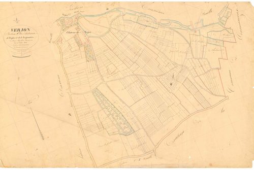 Verjon - 3 P 9332 - 3 P 9332 -  Feuille 1  (1836)