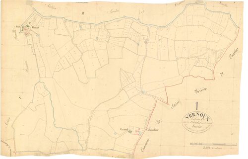 Vernoux - 3 P 9344 - 3 P 9344 -  Feuille 2  (1841)