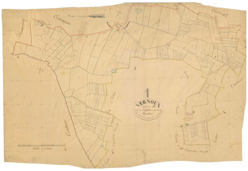 Vernoux - 3 P 9337 - 3 P 9337 -  Feuille 1  (1841)