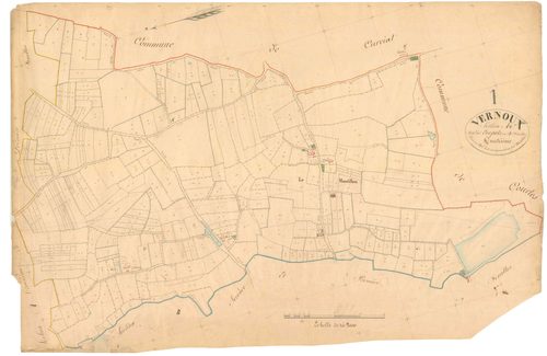 Vernoux - 3 P 9340 - 3 P 9340 -  Feuille 4  (1841)