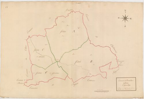 Versailleux - 3 P 10164-1 - 3 P 10164-1 -  Tableau d'assemblage  (1810)