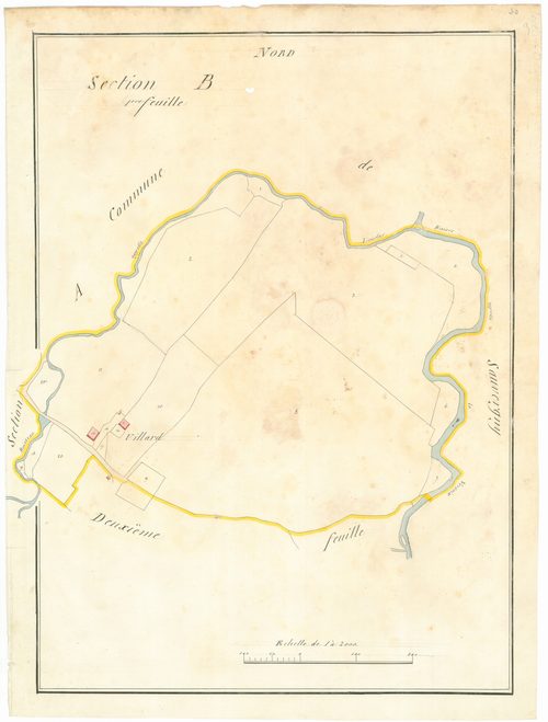 Versonnex - 3 P 10103-3 - 3 P 10103-3 -  Feuille 1  (1807)