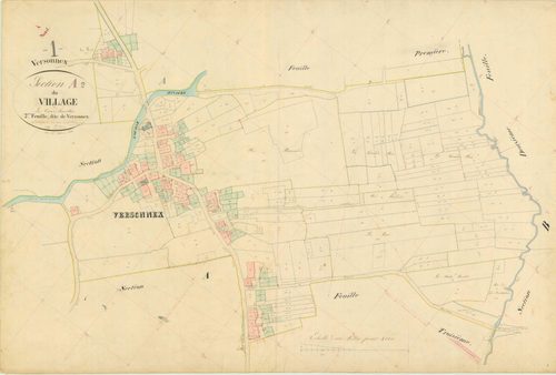 Versonnex - 3 P 9353 - 3 P 9353 -  Feuille 2  (1844)