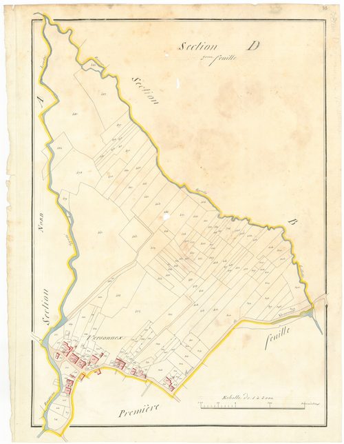 Versonnex - 3 P 10103-7 - 3 P 10103-7 -  Feuille 2  (1807)