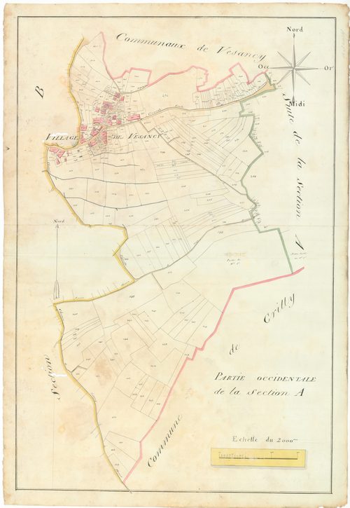 Vesancy - 3 P 10092-3 - 3 P 10092-3 -  Feuille 2  (1807)