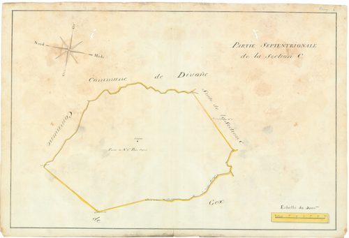 Vesancy - 3 P 10092-7 - 3 P 10092-7 -  Feuille 2  (1807)