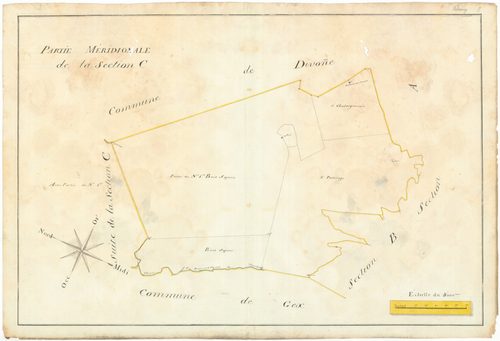 Vesancy - 3 P 10092-6 - 3 P 10092-6 -  Feuille 1  (1807)