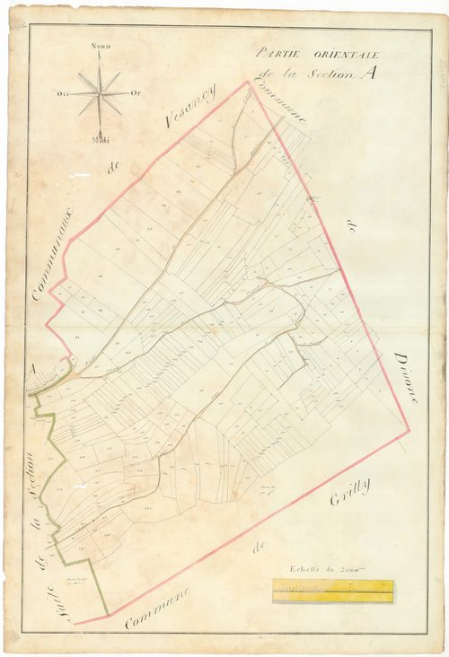 Vesancy - 3 P 10092-2 - 3 P 10092-2 -  Feuille 1  (1807)