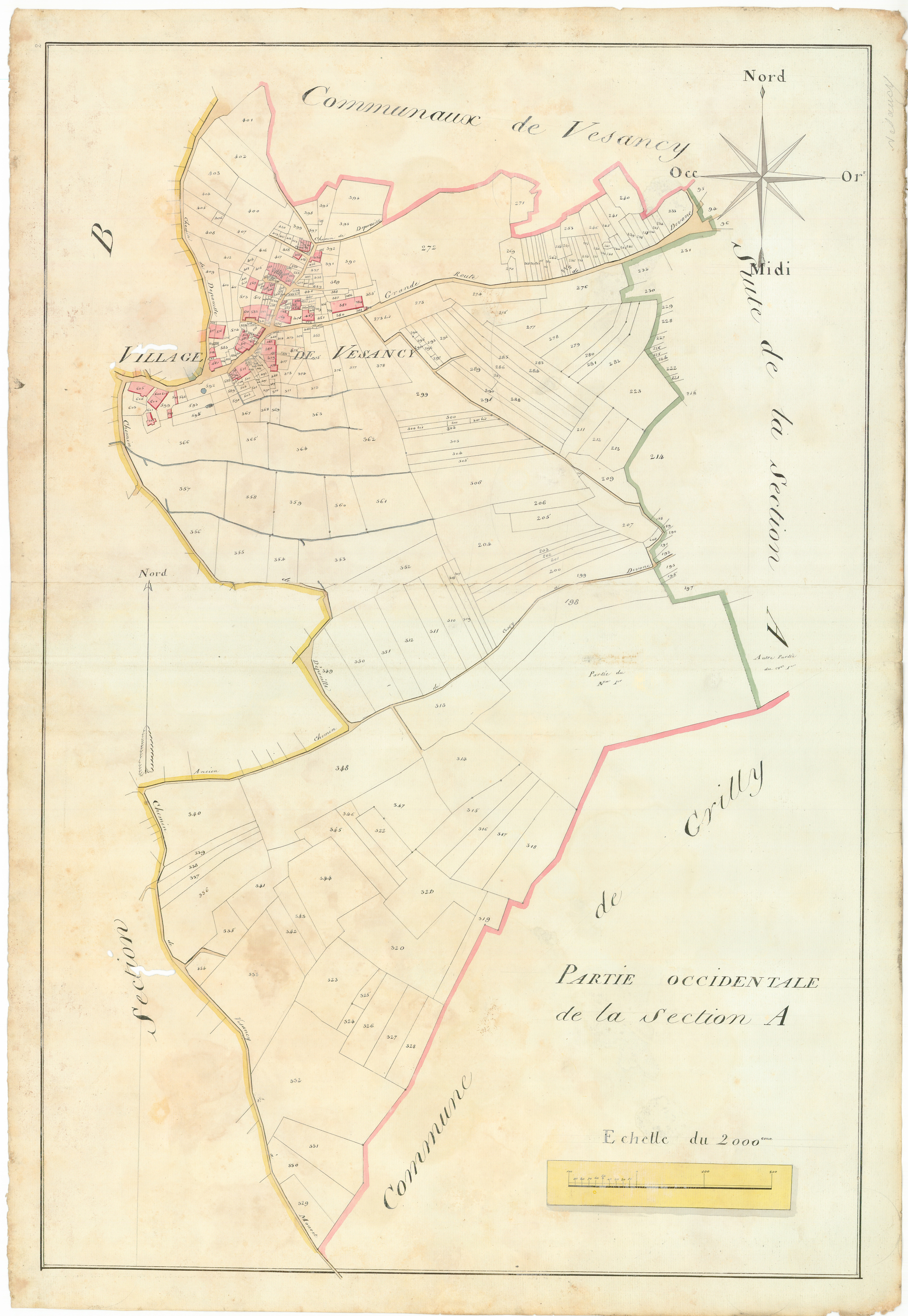 Vesancy - 3 P 10092-3 - 3 P 10092-3 - Feuille 2 (1807)