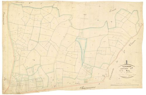 Vescours - 3 P 9377 - 3 P 9377 -  Feuille 2  (1841)
