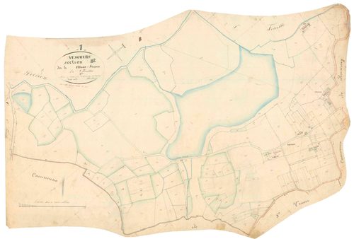 Vescours - 3 P 9375 - 3 P 9375 -  Feuille 2  (1841)