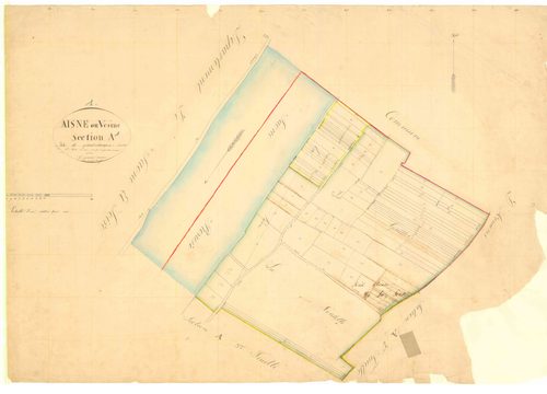 Vésines - 3 P 9388 - 3 P 9388 -  Feuille 1  (1836)