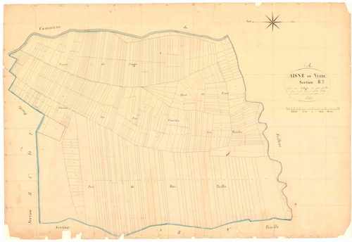 Vésines - 3 P 9393 - 3 P 9393 -  Feuille 3  (1836)