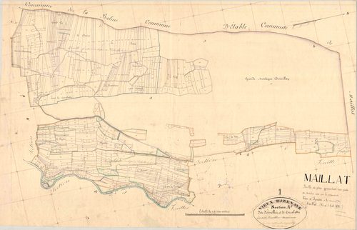 Vieu-d'zenave - 3 P 9424 - 3 P 9424 -  Feuille 3  (1837)