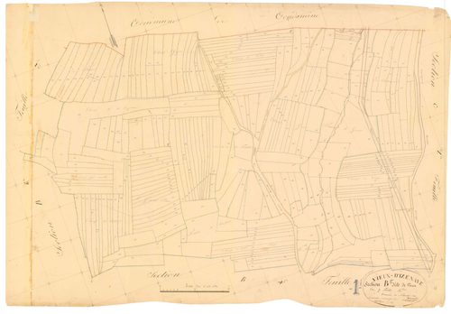 Vieu-d'zenave - 3 P 9434 - 3 P 9434 -  Feuille 5  (1837)