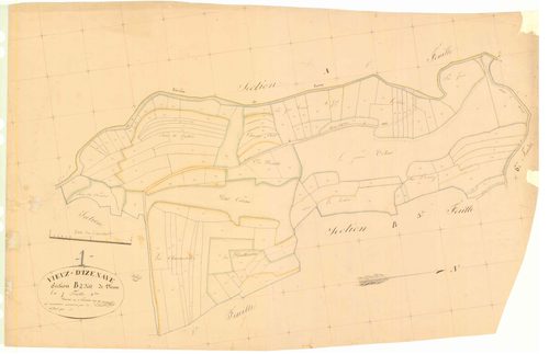 Vieu-d'zenave - 3 P 9431 - 3 P 9431 -  Feuille 2  (1837)