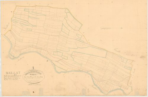 Vieu-d'zenave - 3 P 9423 - 3 P 9423 -  Feuille 2  (1837)