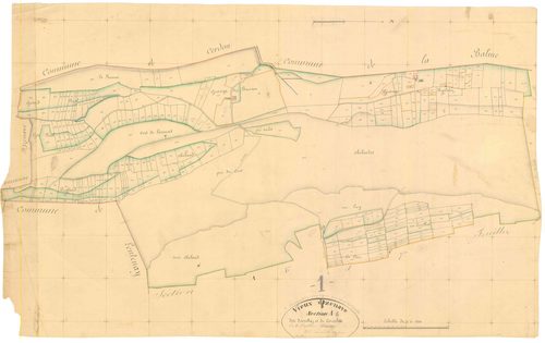 Vieu-d'zenave - 3 P 9427 - 3 P 9427 -  Feuille 6  (1837)