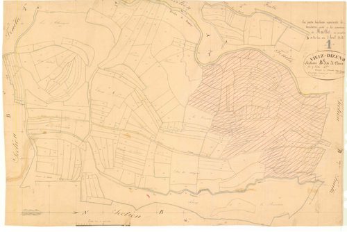 Vieu-d'zenave - 3 P 9435 - 3 P 9435 -  Feuille 6  (1837)