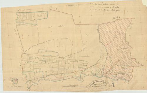 Vieu-d'zenave - 3 P 9426 - 3 P 9426 -  Feuille 5  (1837)