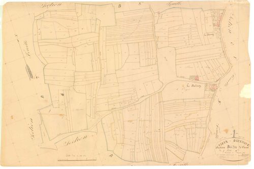 Vieu-d'zenave - 3 P 9433 - 3 P 9433 -  Feuille 4  (1837)