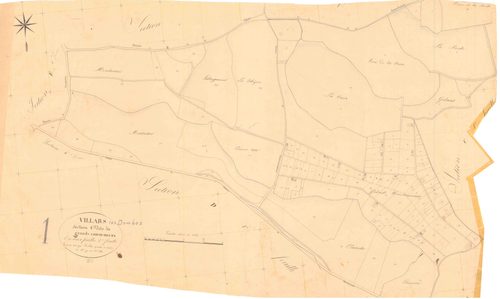 Villars-les-Dombes - 1777 W 489-8 - 1777 W 489-8 -  Feuille 2  (1832)