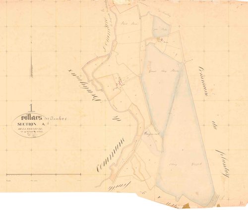 Villars-les-Dombes - 1777 W 489-2 - 1777 W 489-2 -  Feuille 1  (1832)