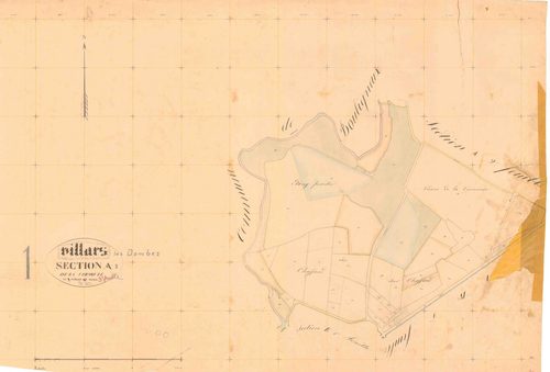Villars-les-Dombes - 1777 W 489-4 - 1777 W 489-4 -  Feuille 3  (1832)