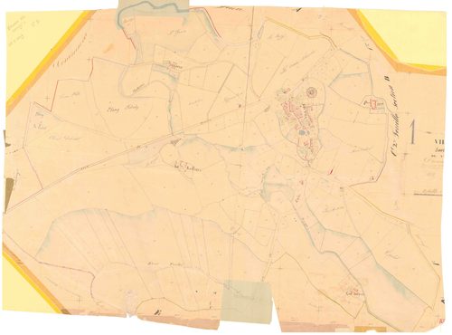 Villars-les-Dombes - 1777 W 489-12 - 1777 W 489-12 -  Feuille 1  (1832)