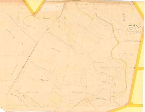 Villars-les-Dombes - 1777 W 489-13 - 1777 W 489-13 -  Feuille 2  (1832)