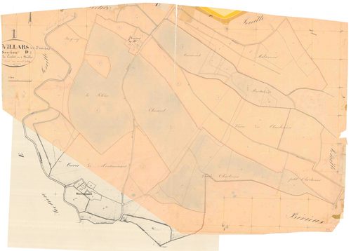 Villars-les-Dombes - 1777 W 489-11 - 1777 W 489-11 -  Feuille 3  (1832)