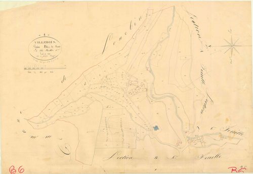 Villebois - 3 P 9465 - 3 P 9465 -  Feuille 6  (1826)