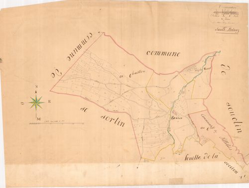 Villebois - 3 P 9457 - 3 P 9457 -  Feuille 1  (1826-1967)