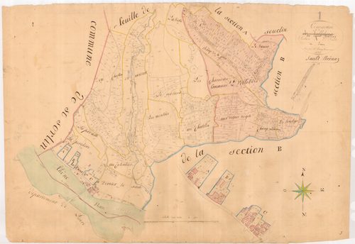 Villebois - 3 P 9458 - 3 P 9458 -  Feuille 2  (1826-1967)