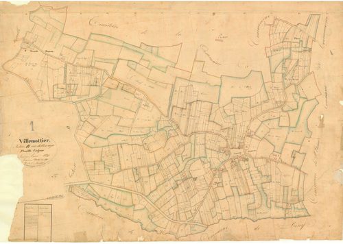 Villemotier - 3 P 9488 - 3 P 9488 -  Feuille 1  (1836)