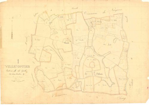 Villemotier - 3 P 9481 - 3 P 9481 -  Feuille 2  (1836)