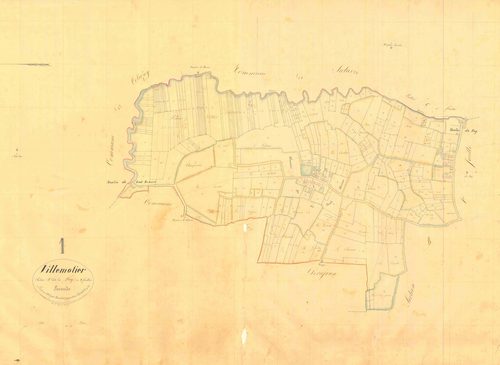Villemotier - 3 P 9483 - 3 P 9483 -  Feuille 2  (1836)