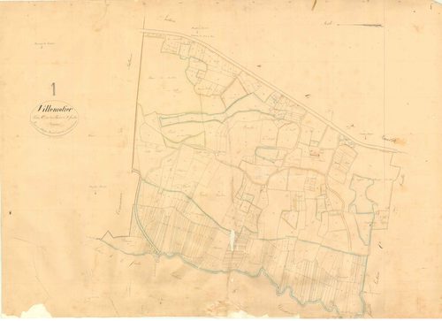 Villemotier - 3 P 9484 - 3 P 9484 -  Feuille 1  (1836)