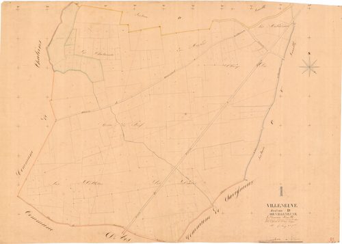 Villeneuve - 1777 W 492-11 - 1777 W 492-11 -  Feuille 1  (1831)