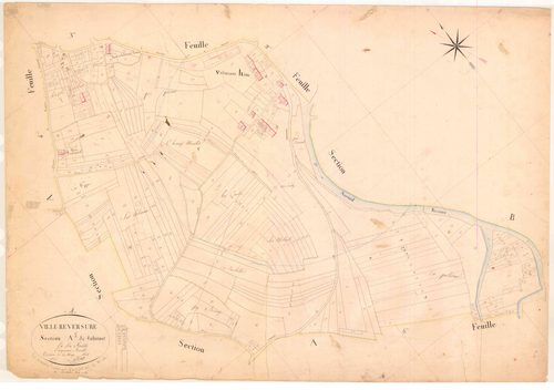 Villereversure - 3 P 9493 - 3 P 9493 -  Feuille 5  (1825-1826)