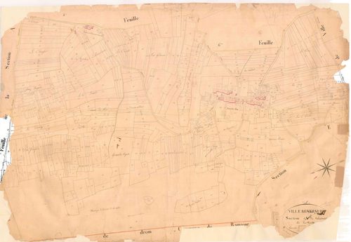Villereversure - 3 P 9492 - 3 P 9492 -  Feuille 4  (1825-1826)
