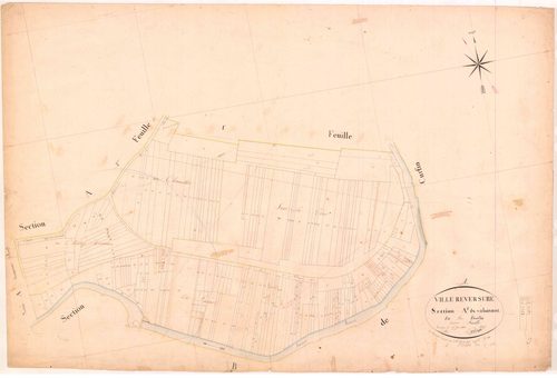 Villereversure - 3 P 9490 - 3 P 9490 -  Feuille 2  (1825-1826)